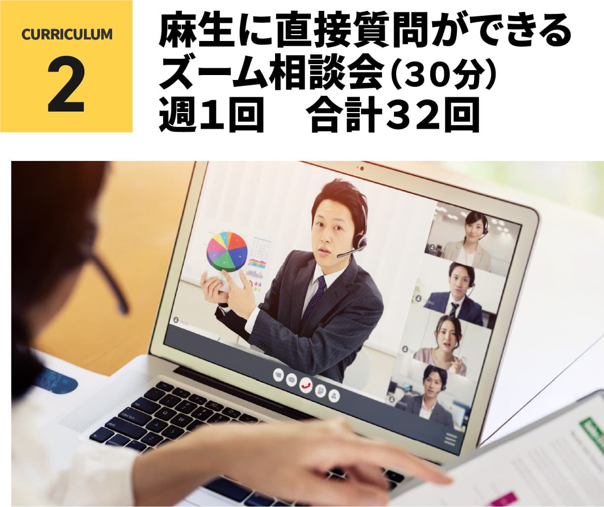 麻生に直接質問ができるズーム相談会